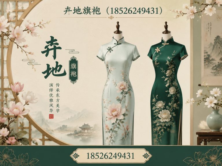 河北区津派旗袍展示图